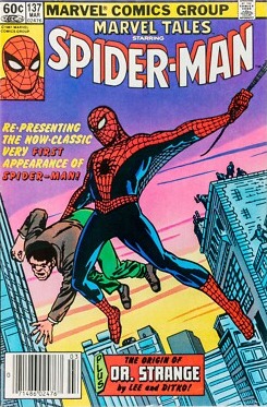 Marvel Tales Spider-Man comic book cover